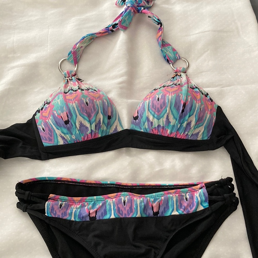 Two piece bathing suit